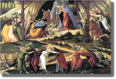 Botticelli Natività mistica, 1500-1501 Sandro Botticelli Natività mistica