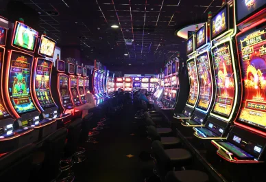 Machines à sous du casino Barrière de Blotzheim.