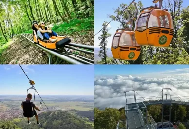 A Zemplén Kalandpark az ország északi részén, a szlovák határ közelében található Zemplén Kalandpark
