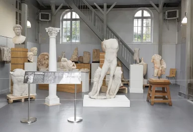 Collection de sculptures et bustes au Musée Rodin Meudon.