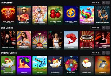 winzoria casino spellen