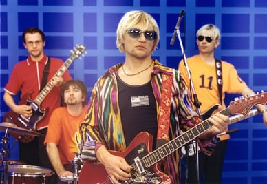 Олег Скрипка в молодості