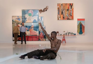 Boris Charmatz com o projeto “20 dancers for the XX century”