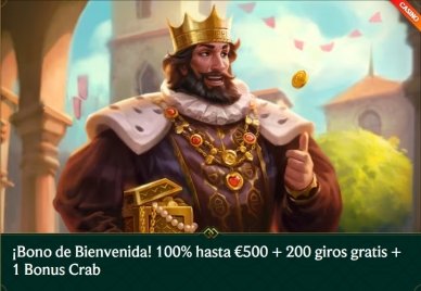 Casinia bono de bienvenida