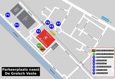de grolsch veste parkeren