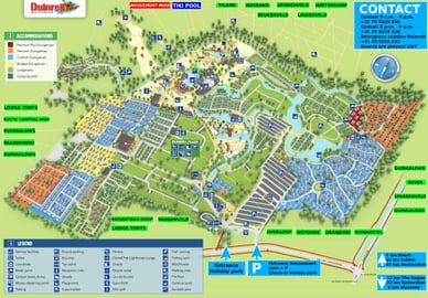 duinrell plattegrond