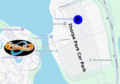 thorpe park parking