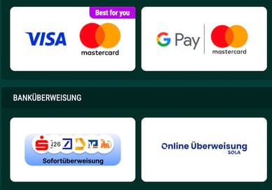 Einzahlung Online Casino Einzahlungsoptionen in Spin Better Casino