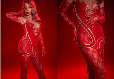 Тіна Кароль в одязі від бренду FROLOV