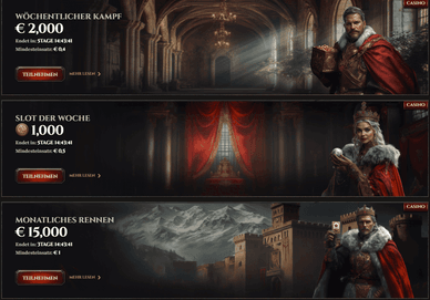 Kyngs Casino: Turniere