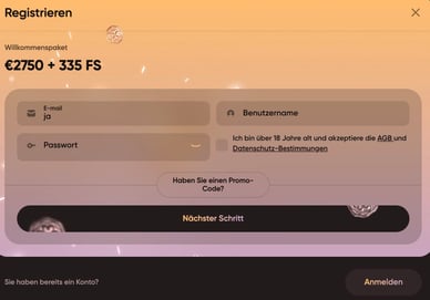 Registrierung im Casino Registrierung Ludios io Online Casino