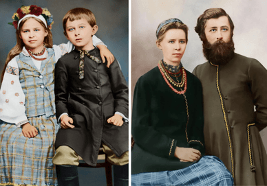 Леся Українка з братом