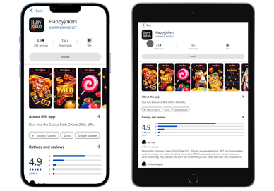 Die HappyJokers Casino App
