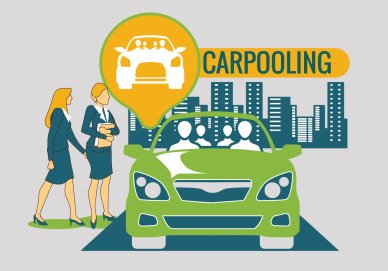 Ілюстративне зображення Carpooling