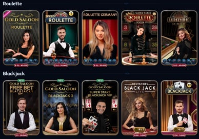 Spiele mit Live Casino Bonus