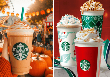 Сезонні напої Starbucks