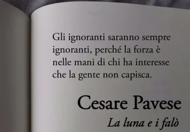 Citazione famosa di Pavese Cesare Pavese frasi