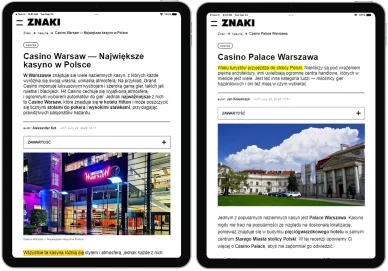 Kasyna w Warszawie