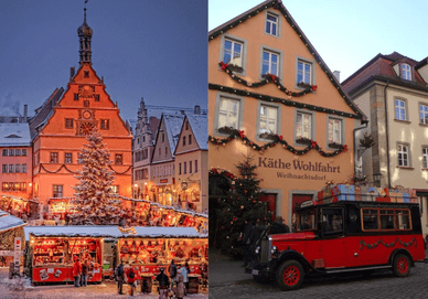 Weihnachtsmarkt in Rothenburg ob der Tauber