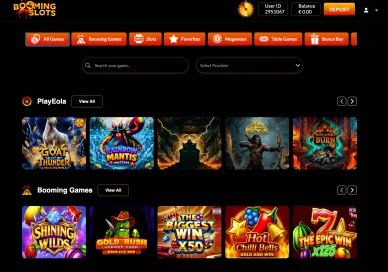 Διαδικτυακά παιχνίδια στο BoomingSlots Casino Games at BoomingSlots Casino