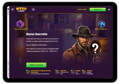 Bono Secreto en BIZZO  Casino