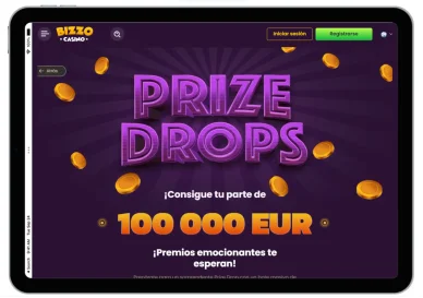 Prize Drops en Bizzo Casino