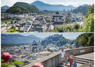 Mönchsberg - Stadtberg in Salzburg