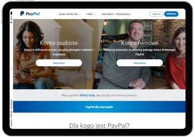 Płatność PayPal na telefonie