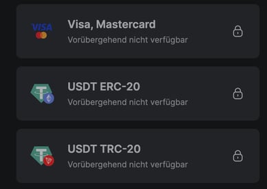 Auszahlungsmethoden Auszahlung in Fon-Bet