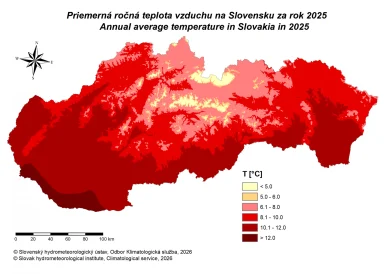 Počasie v jednotlivých regiónoch Slovenska v roku 2025 Počasie v jednotlivých regiónoch Slovenska v roku