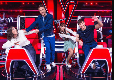 Clueso als Coach bei „The Voice Kids“ in Aktion