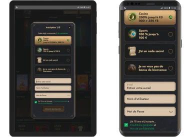 Inscription HeroSpin.