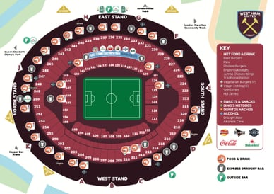 london stadium seating plan
