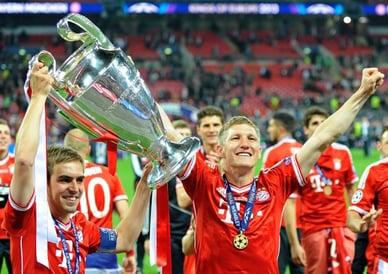 Philipp Lahm (l.) und Bastian Schweinsteiger