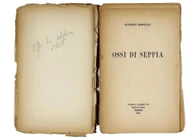 Eugenio Montale Ossi di seppia