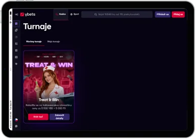 Ybets Casino turnaje Turnaje v Ybets Casino