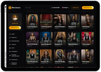 Gry Stołowe w Casino online WildChance