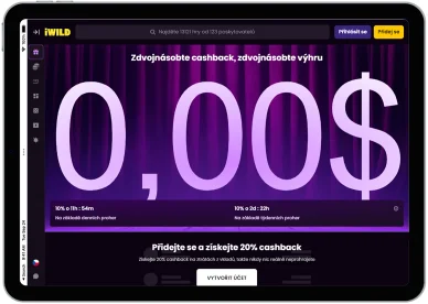 Denní a týdenní cashback v kasino iWild