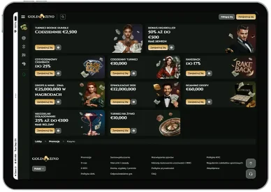 Bonusy kasynowe w KasynoGoldzino