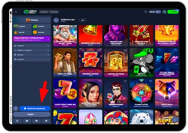 Wsparcie klienta w Fridayroll kasyno online