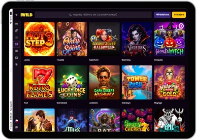 Hrací automaty v iWild Casino