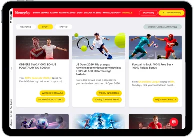 Sportowe bonusy w Casino MonoPlay