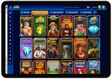 Jackpoty w Spins of Glory Kasyno