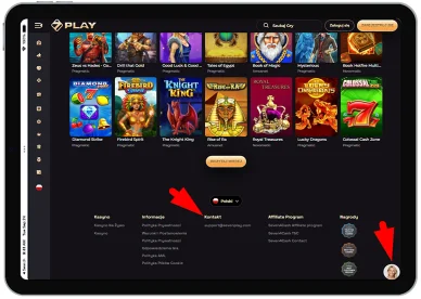 Wsparcie klienta Wsparcie klienta w Sevenplay kasyno