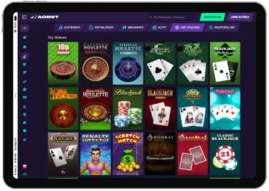 Gry Stołowe w Naobet Kasyno Online Gry Stołowe