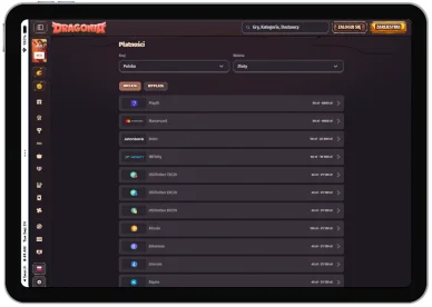 Dostawcy gier w kasynie Dostawcy gier w Dragonia