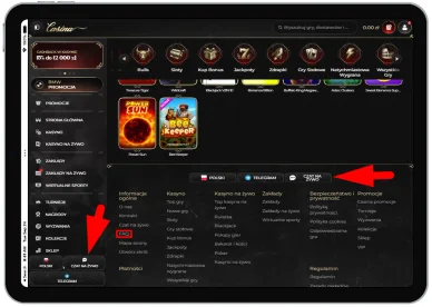 Wsparcie klienta w Casino Casina