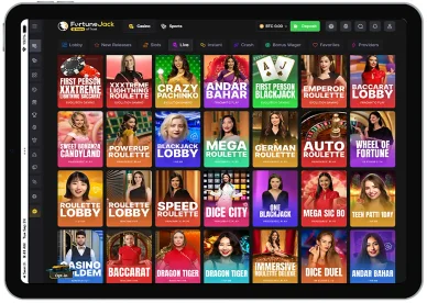 Gry Stołowe w FortuneJack Gry Stołowe