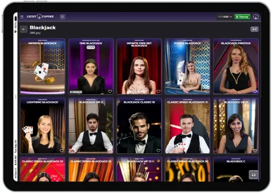 Kasyno Online Luckycapone — gry stołowe