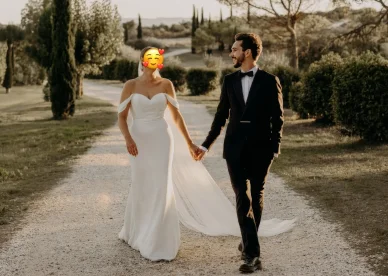 Domingo et son mariage en 2024. Domingo lors de son mariage.